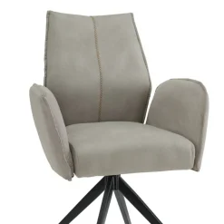 Drehbarer Esstischstuhl mit Armlehnen - Fiafanda (2er Set)