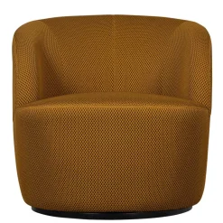 Drehbarer Mesh-Sessel in Ocker - Londey