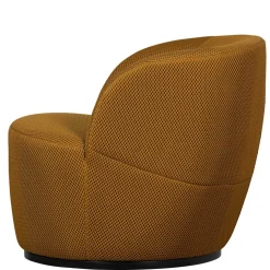 Drehbarer Mesh-Sessel in Ocker - Londey