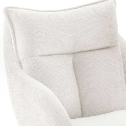 Drehbarer Polsterstuhl mit Armlehnen - Attrona (2er Set)