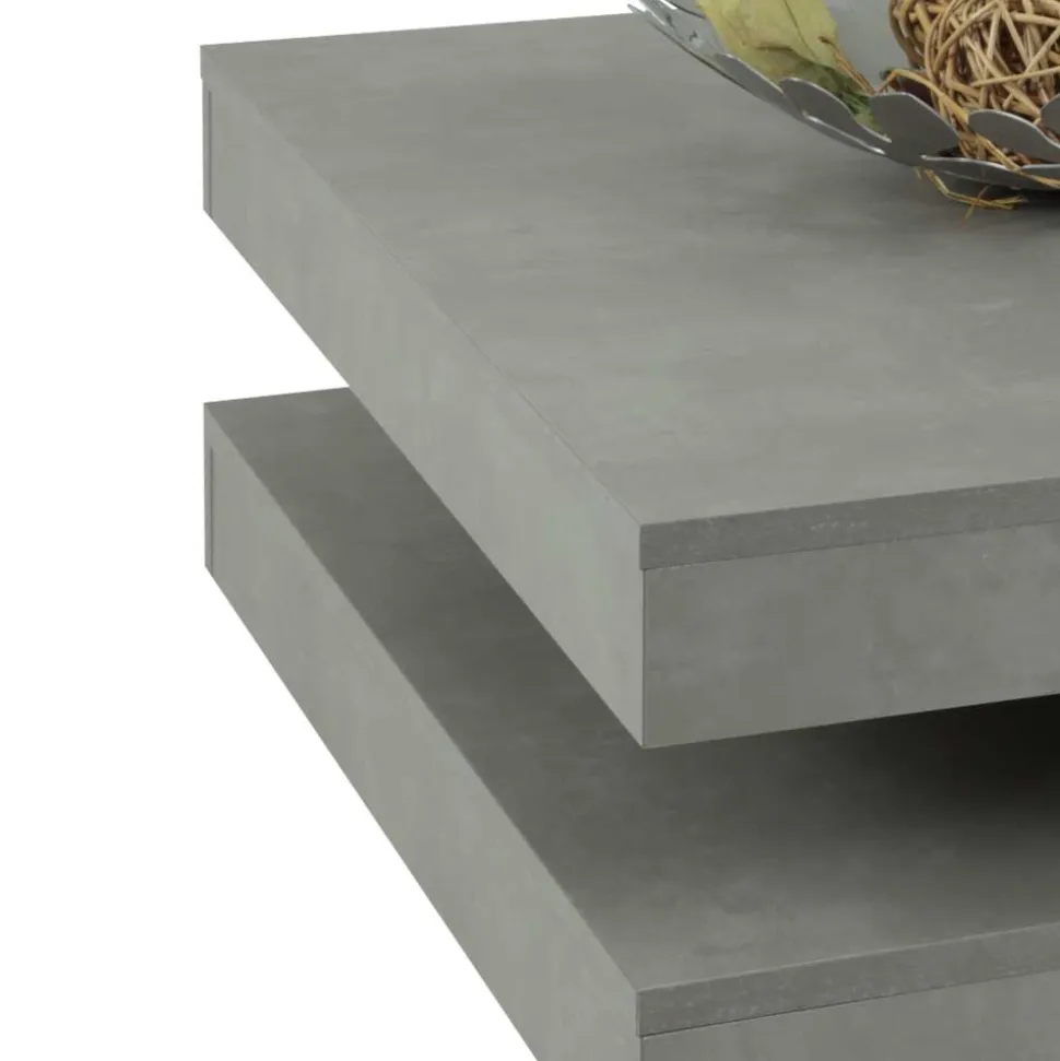 Drehbarer Sofatisch in Beton Optik - California
