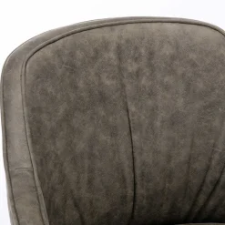 Drehbarer Tischsessel in Braun - Adelaide