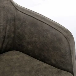 Drehbarer Tischsessel in Braun - Adelaide