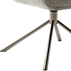 Drehbarer Tischsessel mit Taschenfederkern - Lucia (2er Set)