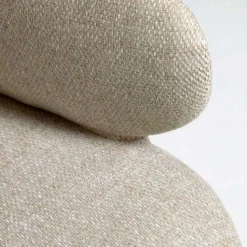 Drehstuhl in Hellgrau Strukturstoff - Spint