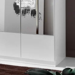 Drehtürenschrank Mellevos mit Spiegeltüren