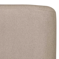 Dreisitzer Couch aus Chenille in Beige - Chake