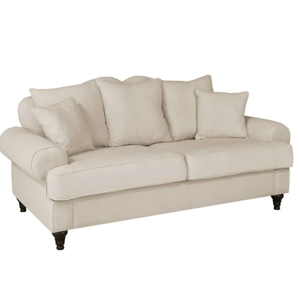 Dreisitzer Sofa im Vintage Landhaus Look - Merandes