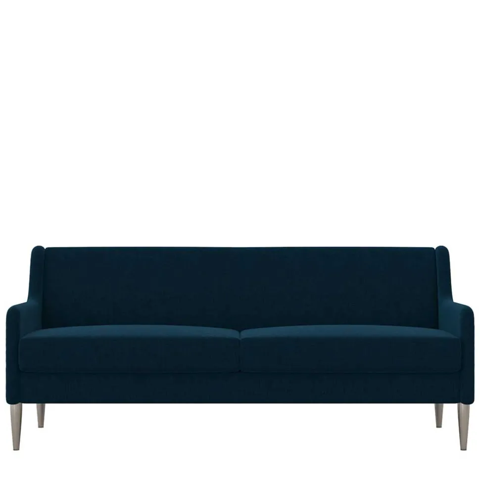 Dunkelblaues Sofa mit drei Sitzplätzen - Agadi