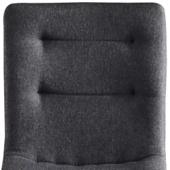 Dunkelgraue Essstühle in Modern - Nicoleta (2er Set)