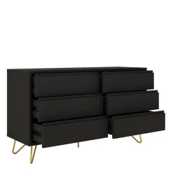 Dunkelgraue Kommode im Skandinavischen Stil - Palium