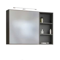 Dunkelgrauer Waschplatz hängend - Estregos II (dreiteilig)