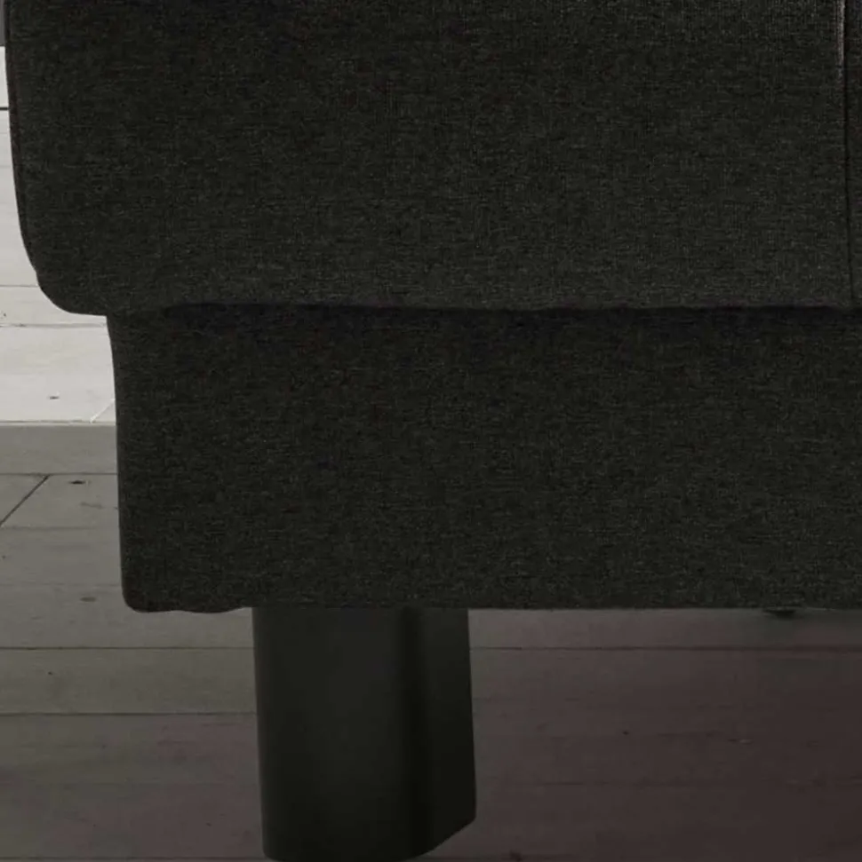 Dunkelgraues Faltsofa aus Velours - Jacksons