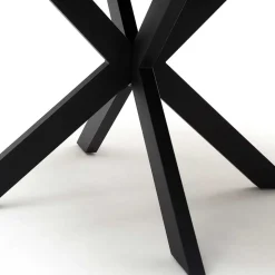 Dunkler Esstisch mit Butterflyauszug - Exmonda