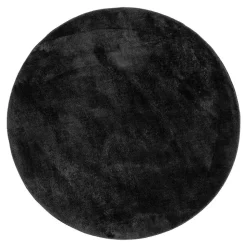 Dunkler Teppich in Anthrazit - Trois