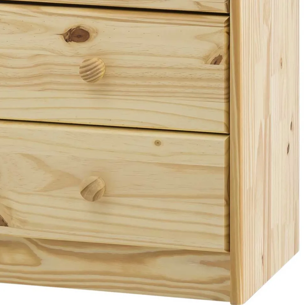 Echtholz Kommode aus Kiefer Massivholz - Eildon