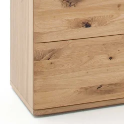 Echtholz Sideboard in Eiche Bianco - Crokas