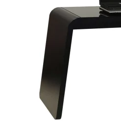 Eck PC Schreibtisch Cigemba in Schwarz