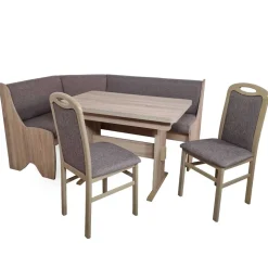 Eckbank Gruppe in Braun - Yochana (vierteilig)