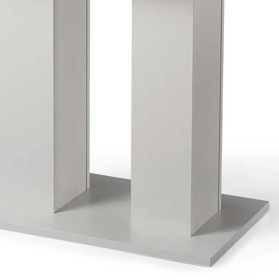 Eckbank Gruppe in Schwarz Weiß - Enevo (vierteilig)