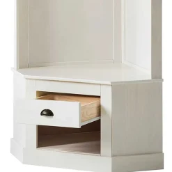 Eckgarderobe in Weiß - Cianova