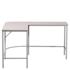 Eckschreibtisch in Hellgrau - Barossio