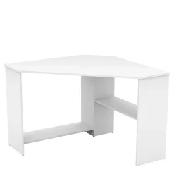 Eckschreibtisch in Weiß - 80x73x80 cm - Jetta