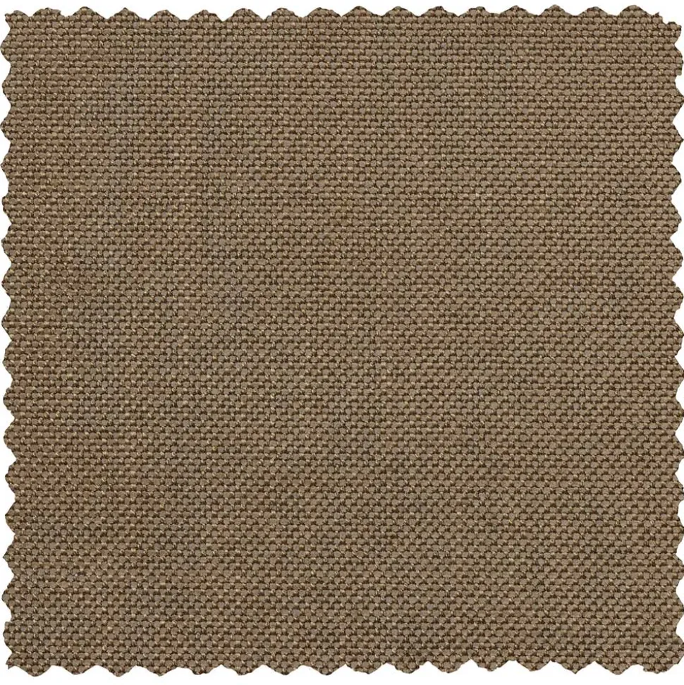 Ecksofa in Hellbraun Webstoff - Malott