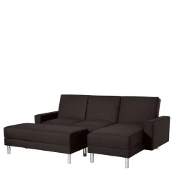 Ecksofa mit Hocker und Schlaffunktion - Tagalog (zweiteilig)