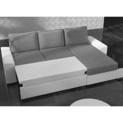 Ecksofa mit 145x200 cm Bettfunktion - Arelas