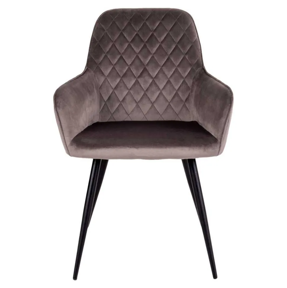 Edle Tischgruppe mit Samtsesseln - Dalma (siebenteilig)