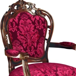 Edler Armlehnenstuhl im Barock Stil - Ursanna