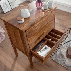 Edler Barschrank aus Sheesham Massivholz - Finaly