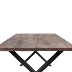 Edler Eiche Tisch & Armlehnstühle - Dicampo (siebenteilig)