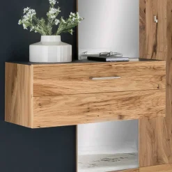 Edles Dielen Set Macusos mit Balkeneiche Furnier (fünfteilig)