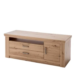 Eiche Dekor TV Board mit 2 Schubladen - Wykina