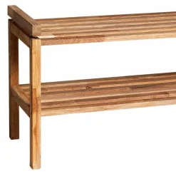 Eiche Schuhregal mit geölter Oberfläche - Helvana