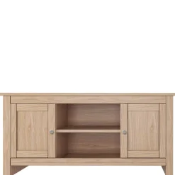 Eichefarbenes Landhaus TV Board 120x58x39 cm - Eliandas