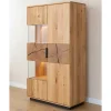 Eichenholz Highboard mit Hirnholz Applikation - Deruta