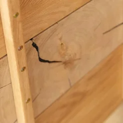 Eichenholz Sideboard mit Hirnholz Applikation - Deruta