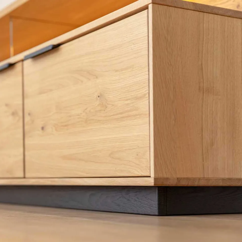 Eichenholz TV Lowboard in modernem Design - Judita