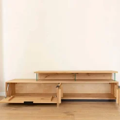 Eichenholz TV Lowboard in modernem Design - Judita