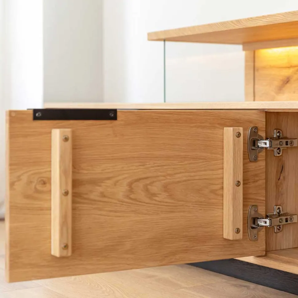 Eichenholz TV Lowboard in modernem Design - Judita