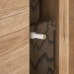 Eicheoptik Wohnzimmermöbel Set - Brocus (vierteilig)