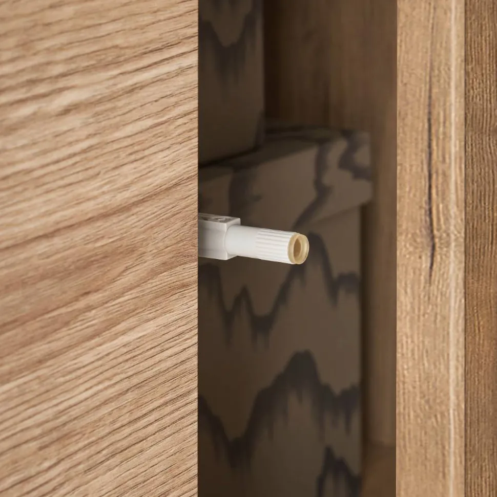 Eicheoptik Wohnzimmermöbel Set - Brocus (vierteilig)