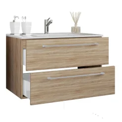 Einrichtung Badezimmer Möbelset - Caleena (vierteilig)