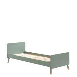 Einzelbett in Graugrün & Gold - Appoloni (zweiteilig)