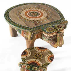 Elefanten Tische im Orient Stil - Santjana (zweiteilig)