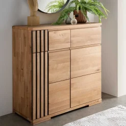 Elegante Holzkommode aus Wildeiche - Manarola