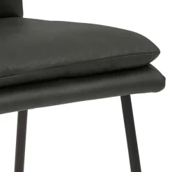 Eleganter Barstuhl in Anthrazit - Isael